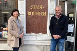 Stadtrat Riegler und Marie-Therese Stampfl