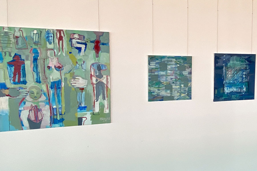 Ausstellung am Grazer Flughafen