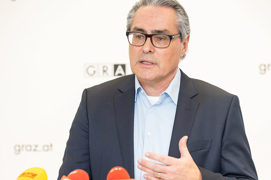 Gerhard Uhlmann leitet das Wohnungsamt und Wohnen Graz. © Stadt Graz/Fischer Gerhard Uhlmann leitet das Wohnungsamt und Wohnen Graz.