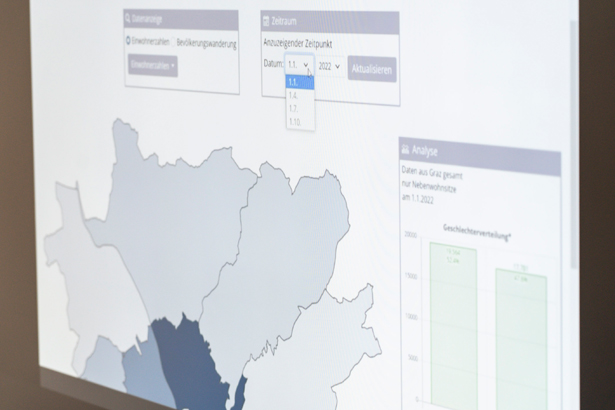 Welche Altersgruppe, welches Geschlecht, welche Staatsbürgerschaft sind die drei Parameter unter welchen man Suchen kann. © Stadt Graz/Fischer Welche Altersgruppe, welches Geschlecht, welche Staatsbürgerschaft sind die drei Parameter unter welchen man Suchen kann.