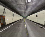 Auswertung des 3D-Scans des Plabutschtunnels. © ASFINAG Auswertung des 3D-Scans des Plabutschtunnels.