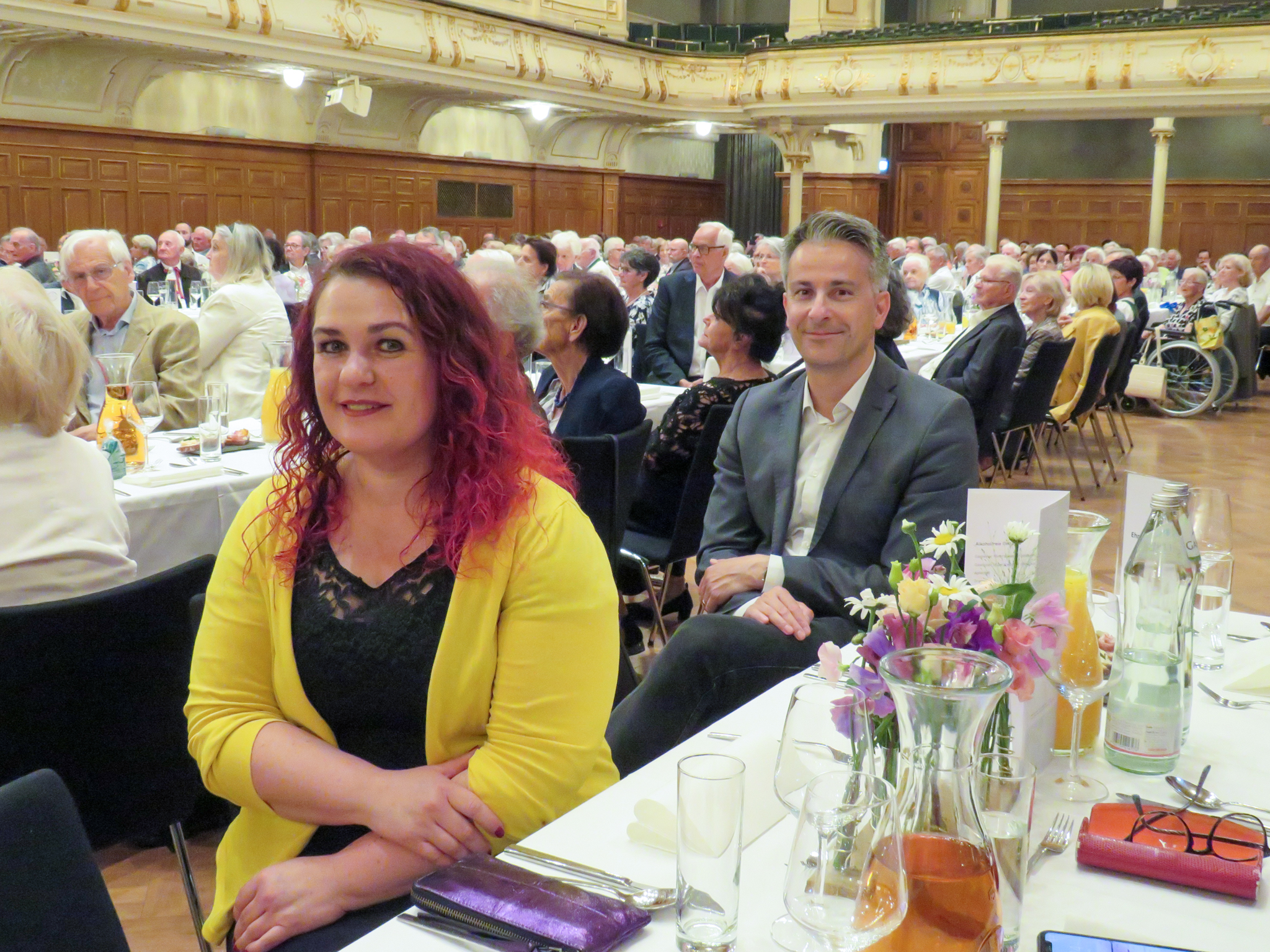 Stadträtin Claudia Schönbacher mit Stadtrat Kurt Hohensinner