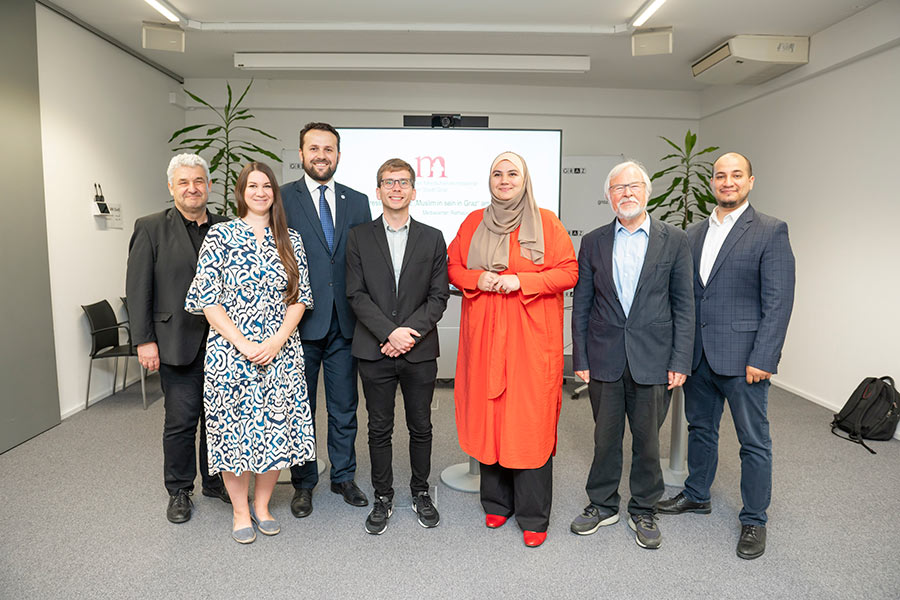 Die Pressekonferenz fand im Mediacenter des Rathauses statt.