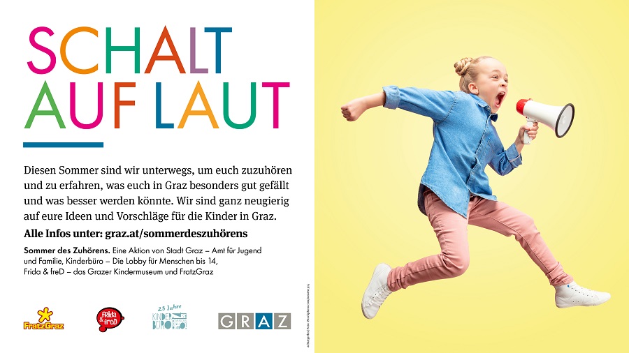 Sommer des Zuhörens: Wir hören zu und sammeln Ideen und Vorschläge. © Stadt Graz Sommer des Zuhörens: Wir hören zu und sammeln Ideen und Vorschläge.