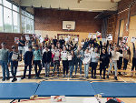 Insgesamt 885 Schüler:innen der vierten Klassen Volksschulen nahmen am Projekt "Junior Coach 2022" teil. © Stadt Graz/SiMa Insgesamt 885 Schüler:innen der vierten Klassen Volksschulen nahmen am Projekt "Junior Coach 2022" teil.