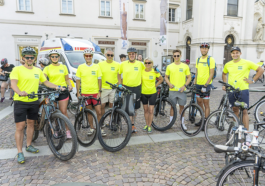 Auch das Grosschädl-Team sorgte für Bewegung.