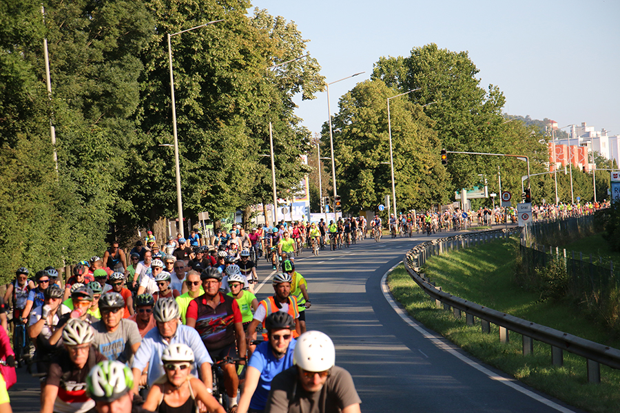 Das CityRadeln kam auf Touren.