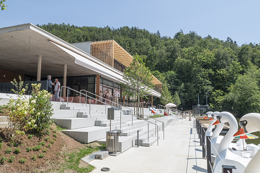 Neuer Treffpunkt und Naherholungsziel am Thalersee.