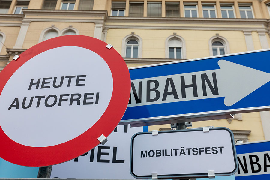 Am 22. September geht es beim „Europaweiten Autofreien Tag" , dem Mobilitätsfest und der Tour de Graz rund.