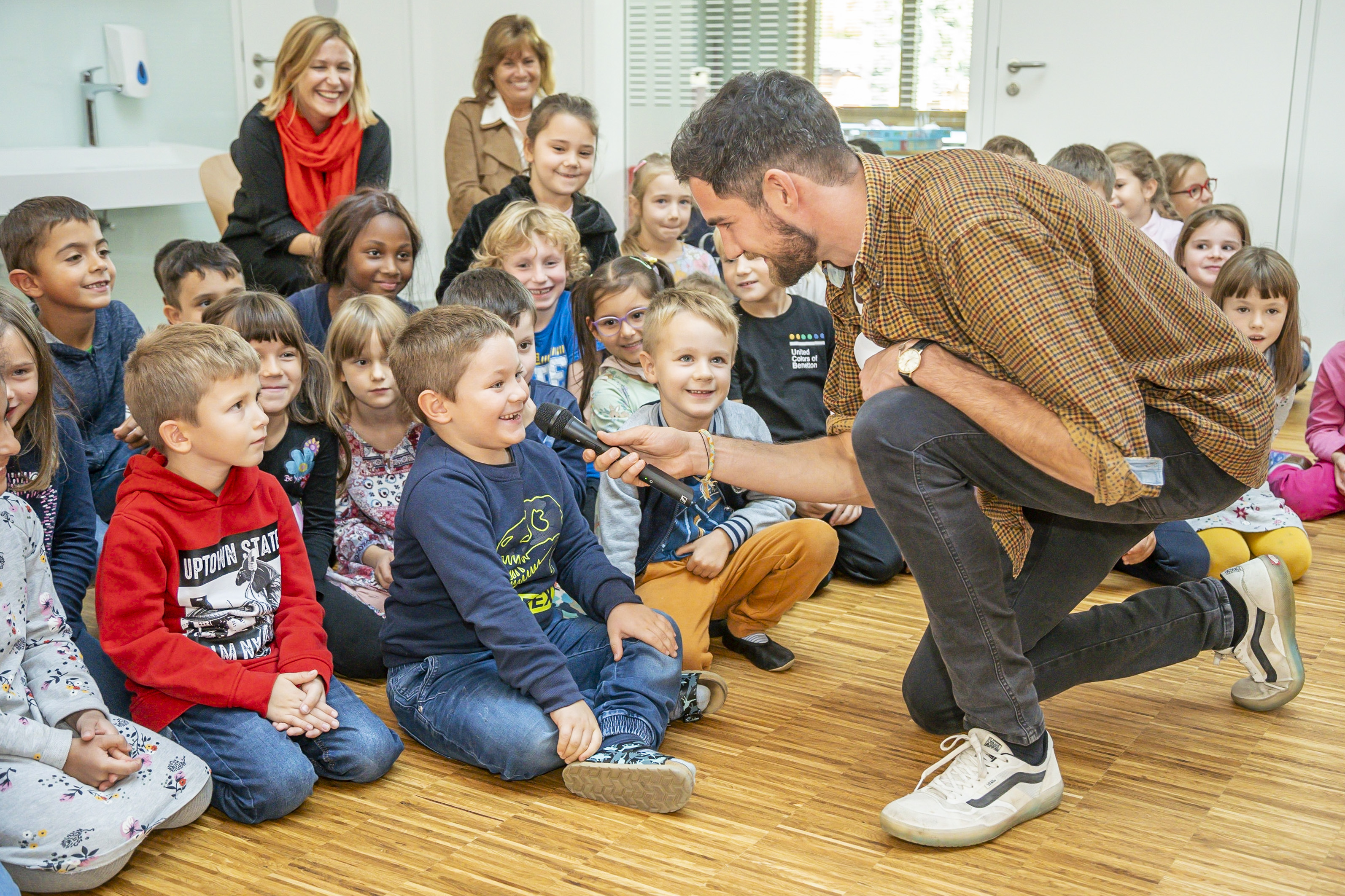 Schuleröffnung des neuen Standorts der Volksschule Andritz in der Stattegger Straße.