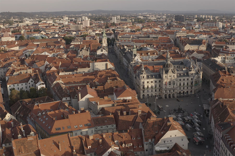 Graz spielt in der zweiteiligen Universum-Reihe über Welterbestätten eine der Hauptrollen.