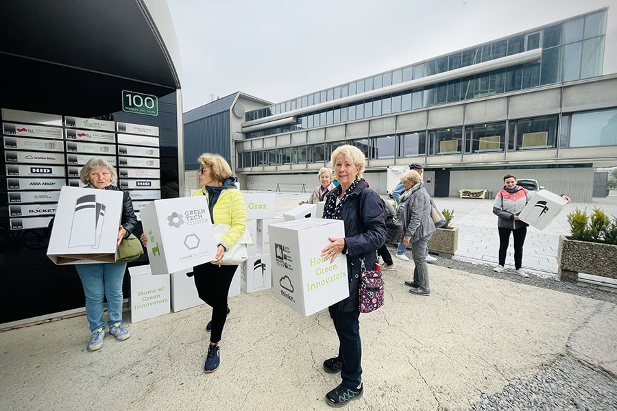 Herrrreinspaziert! in der Smart City und in Reininghaus ist beim Fest in Graz-West ganz schön was los. © Stadt Graz/Schleich Herrrreinspaziert! in der Smart City und in Reininghaus ist beim Fest in Graz-West ganz schön was los.