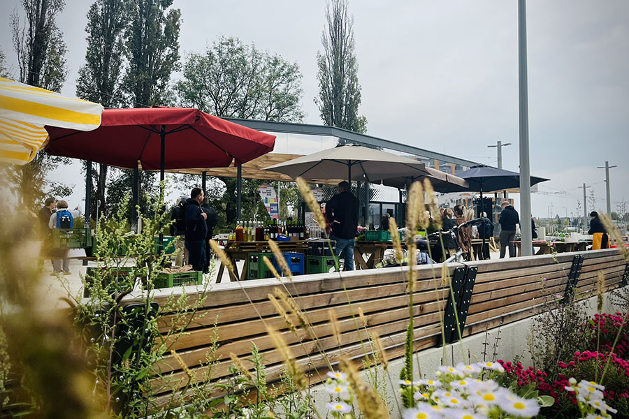 Herrrreinspaziert! in der Smart City und in Reininghaus ist beim Fest in Graz-West ganz schön was los. © Stadt Graz/Schleich Herrrreinspaziert! in der Smart City und in Reininghaus ist beim Fest in Graz-West ganz schön was los.
