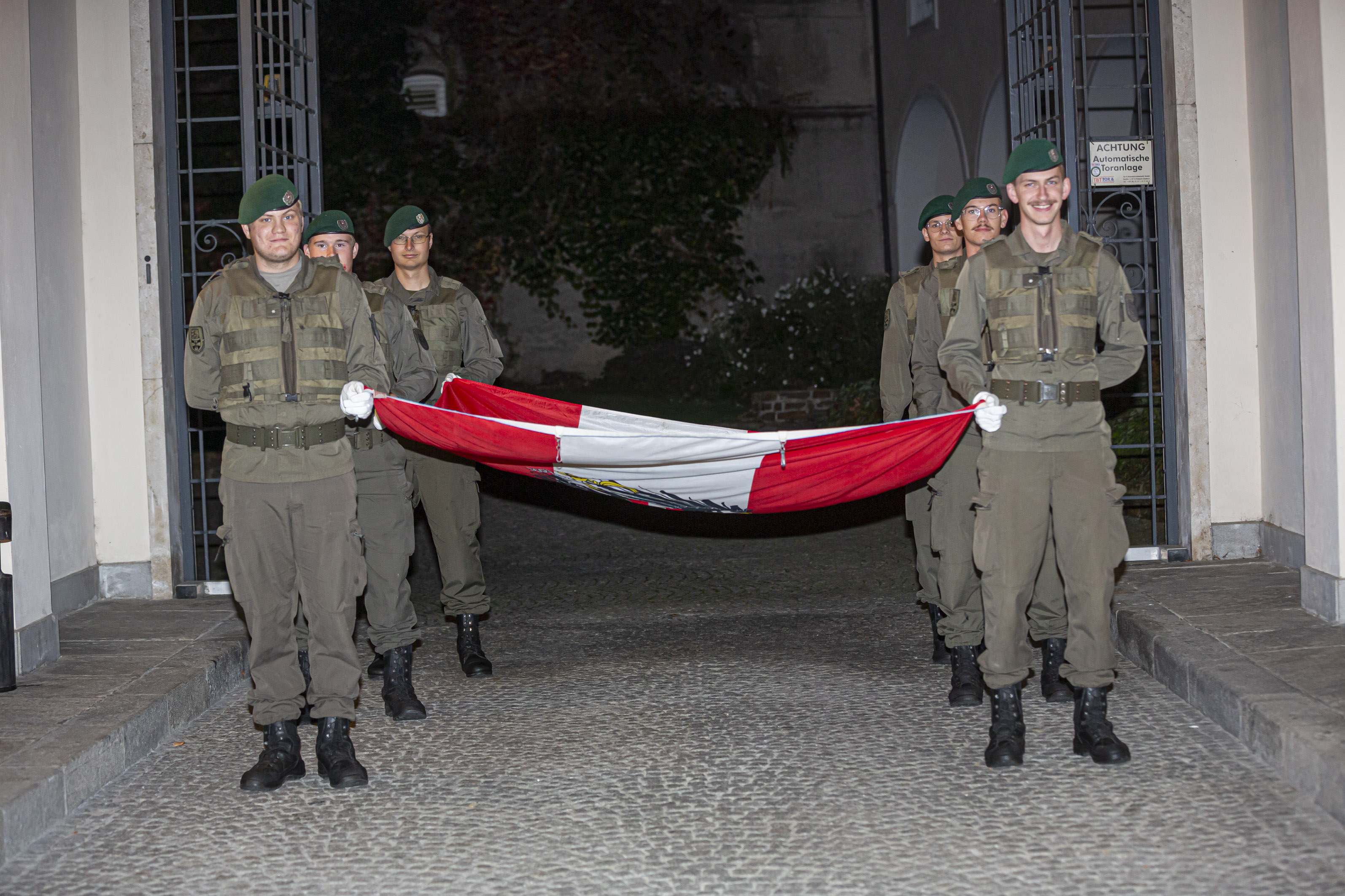 Impressionen der Flaggenparade
