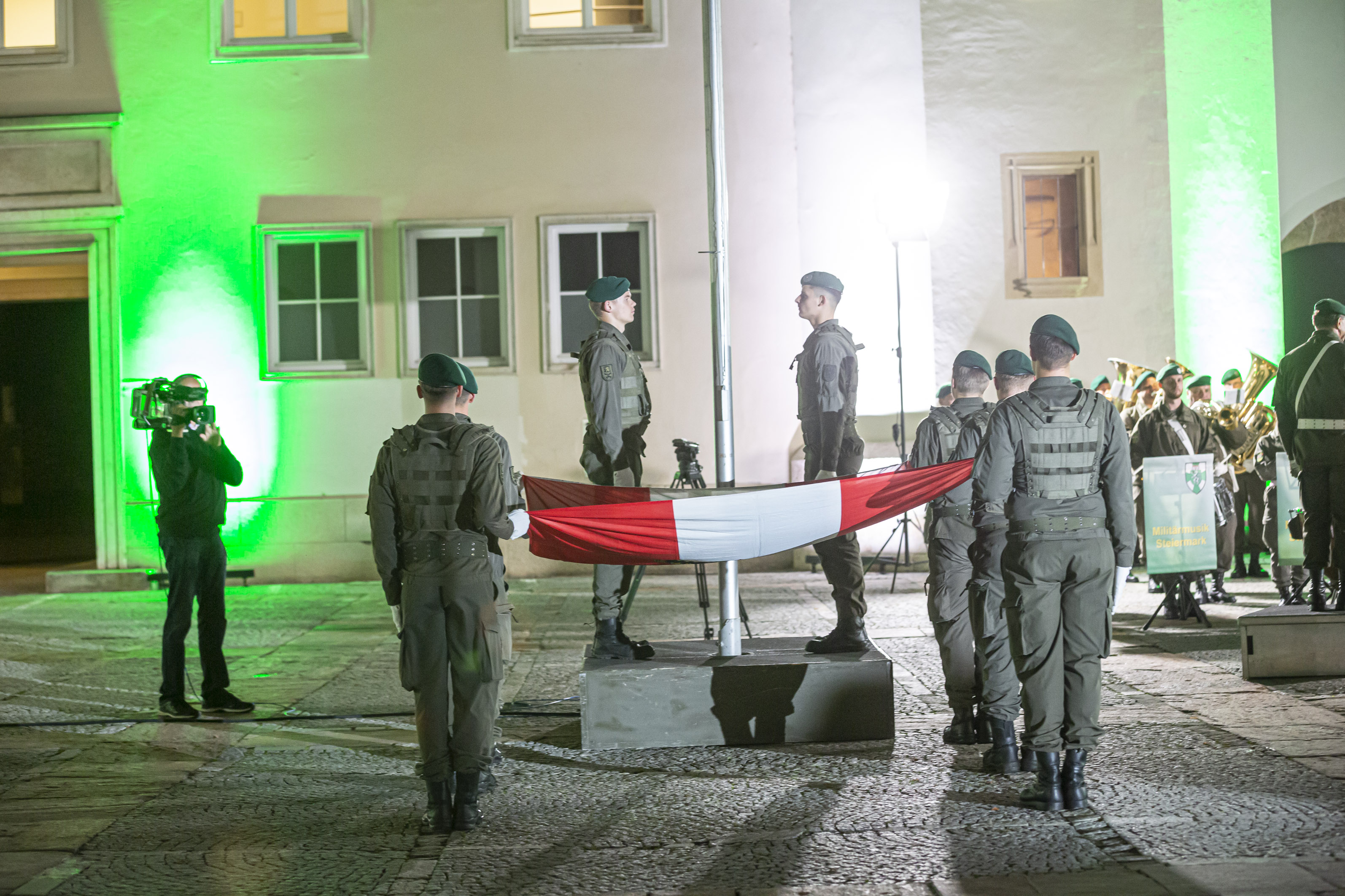 Impressionen der Flaggenparade