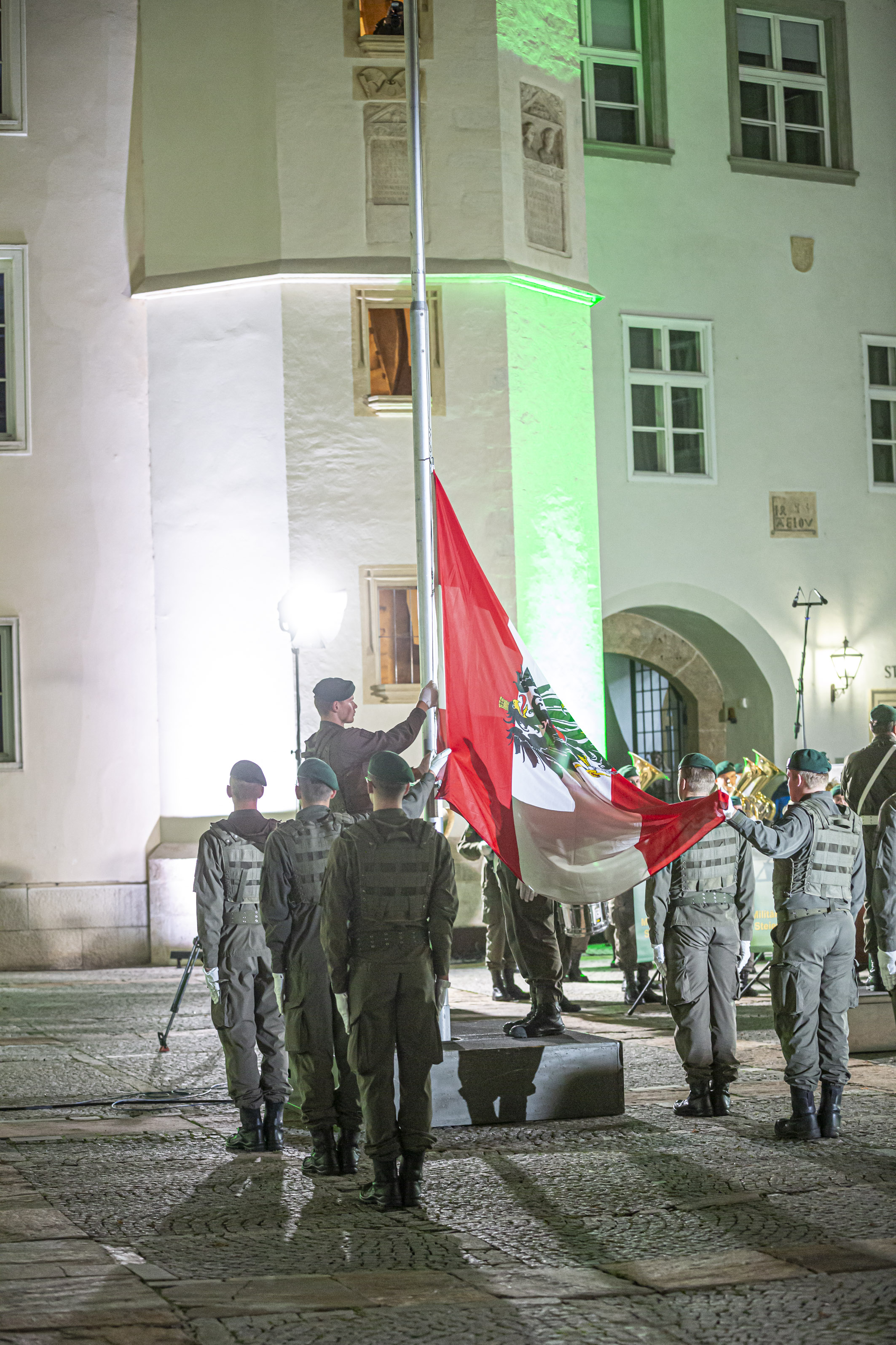 Impressionen der Flaggenparade