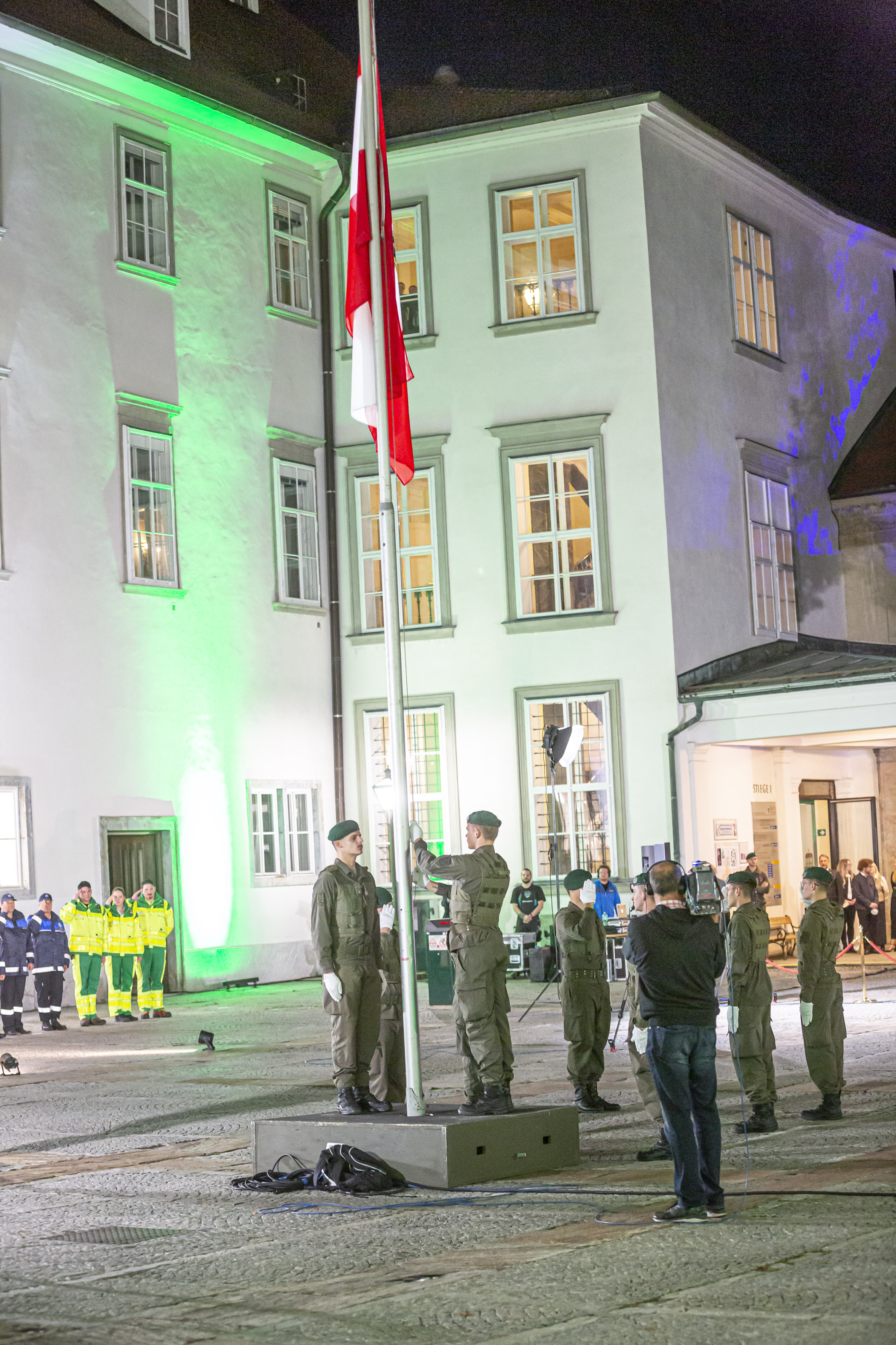 Impressionen der Flaggenparade