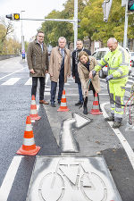 Bodenmarkierungen © Stadt Graz/Fischer Bodenmarkierungen
