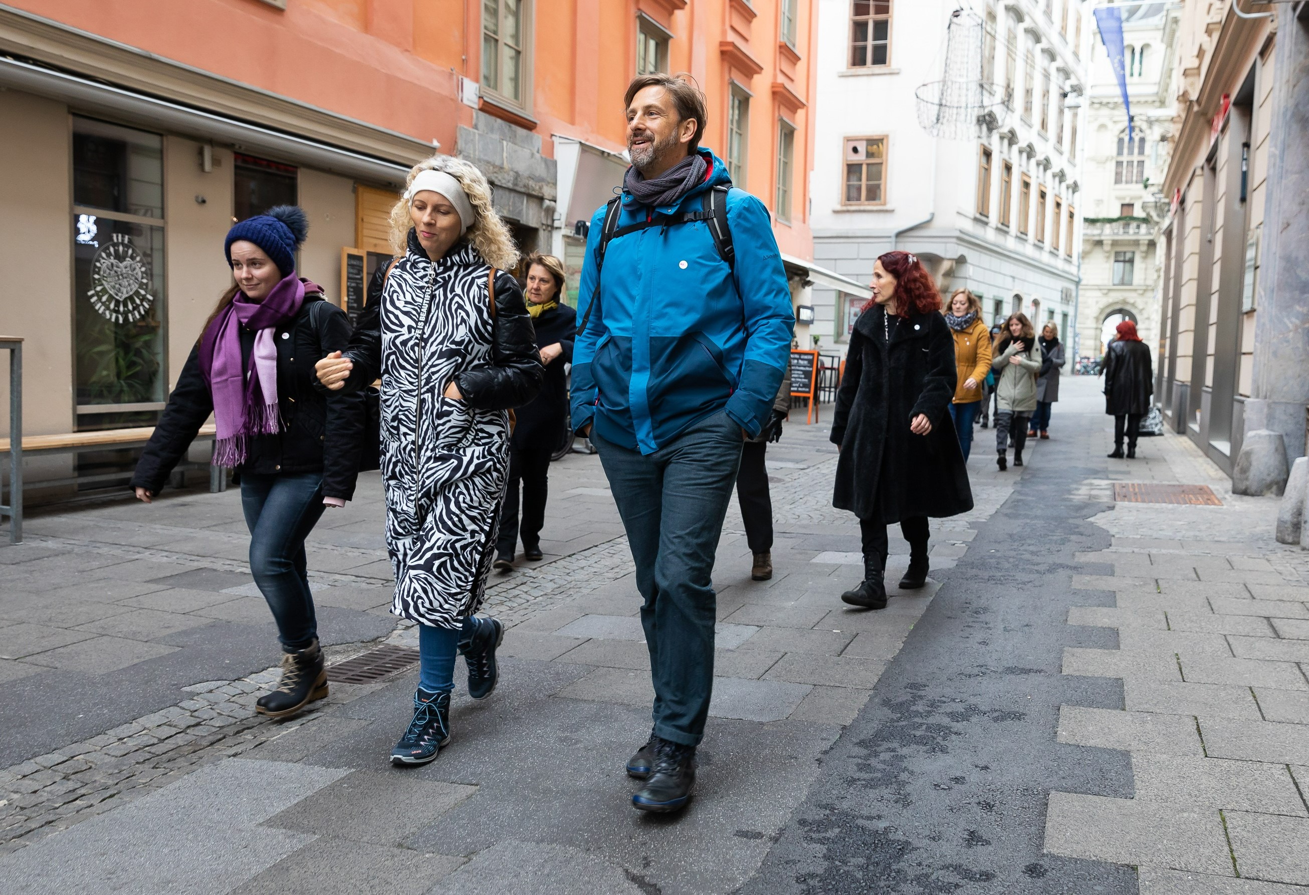 Jugendstreetwork - Spaziergang durch die Stadt