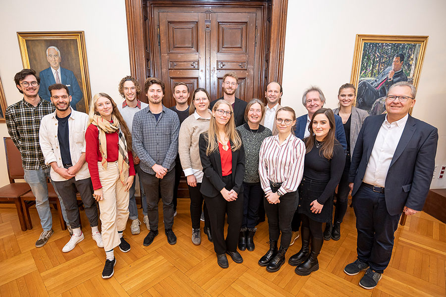 Studierende zu Besuch bei Bürgermeisterin © Stadt Graz/Fischer Studierende zu Besuch bei Bürgermeisterin