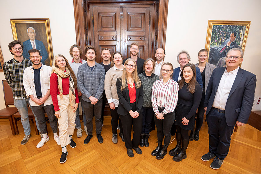 Studierende zu Besuch bei Bürgermeisterin