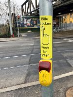 Die neue Druckknopfampel