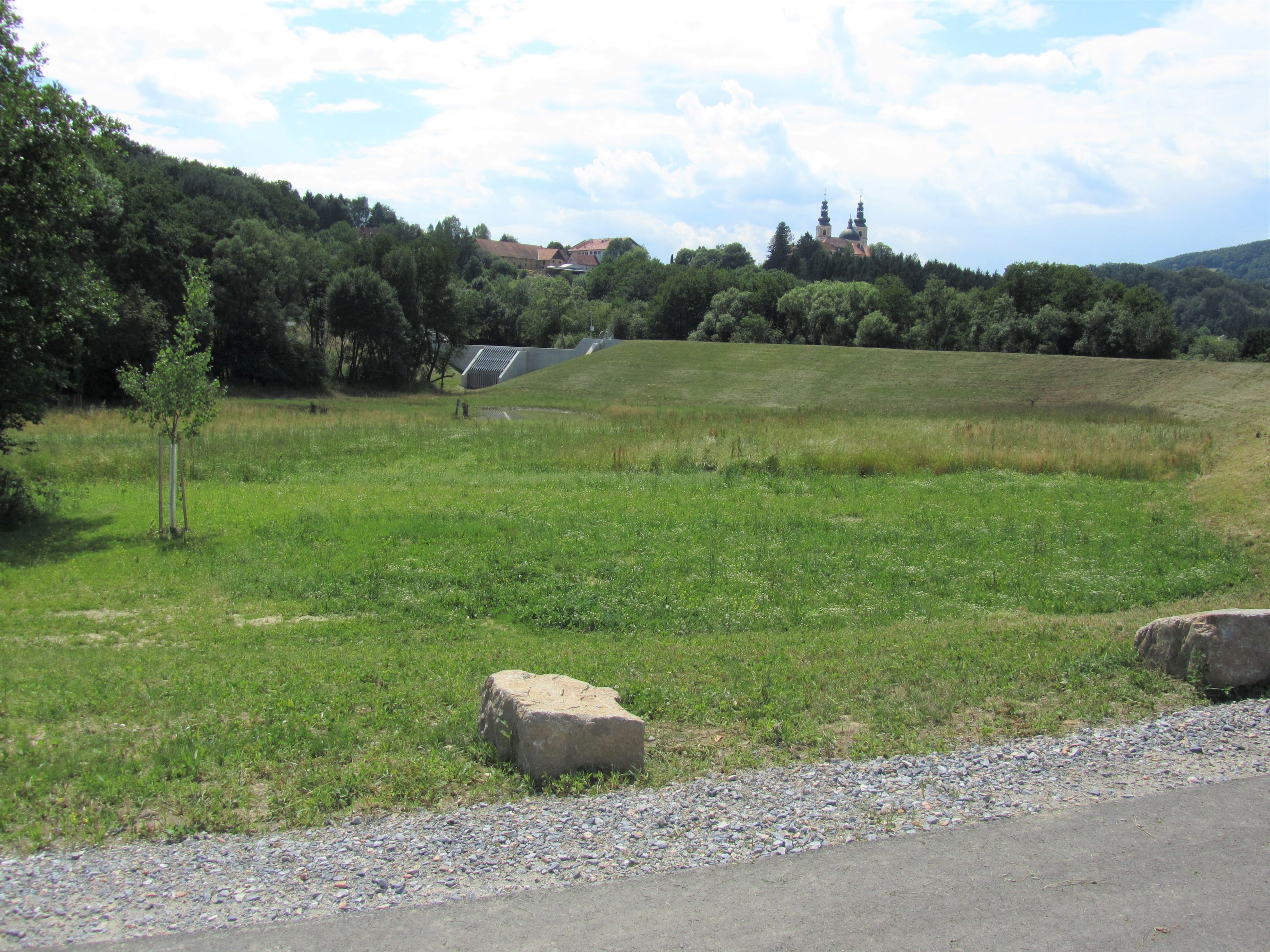 Rückhaltebecken Mariatrosterbach