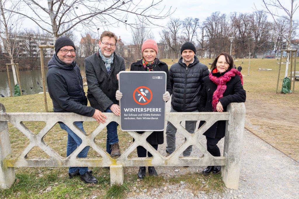 Steurer, Wiener, Schwentner, Nigitz, Radl (vlnr)