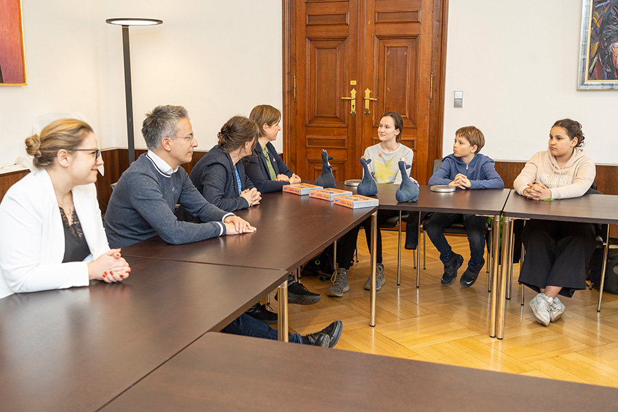 Verabschiedung der Kinderbürgermeister:innen