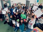Start für das Projekt "Junior Coach" in der Volksschule Mariatrost. © Stadt Graz/Hoflehner Start für das Projekt "Junior Coach" in der Volksschule Mariatrost.