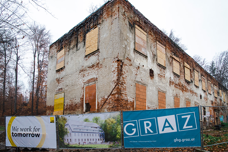 Die Arbeiten werden von der GBG Graz durchgeführt.