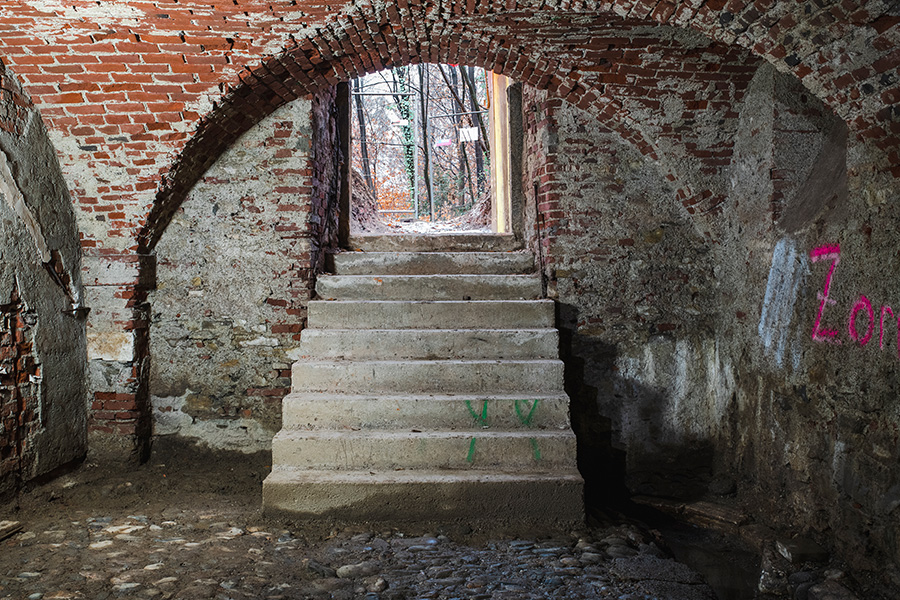 Lost place auf dem Grazer Rosenhain: Das ehemalige Jesuitenrefektorium 