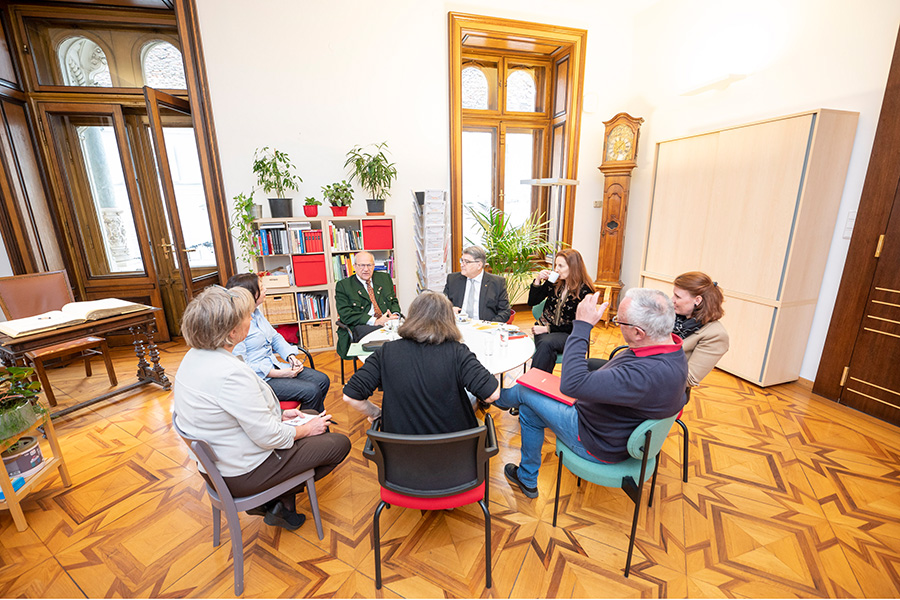 Besuch des rumänischen Botschafters