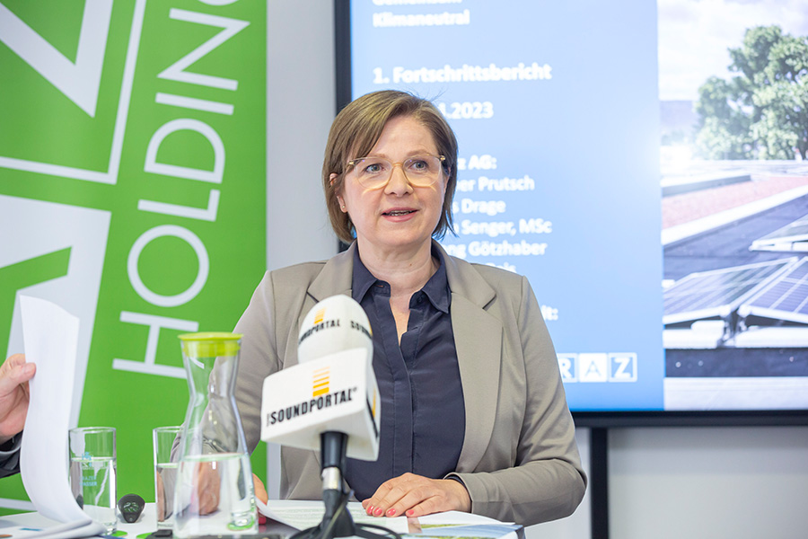 Vizebürgermeisterin Judith Schwentner