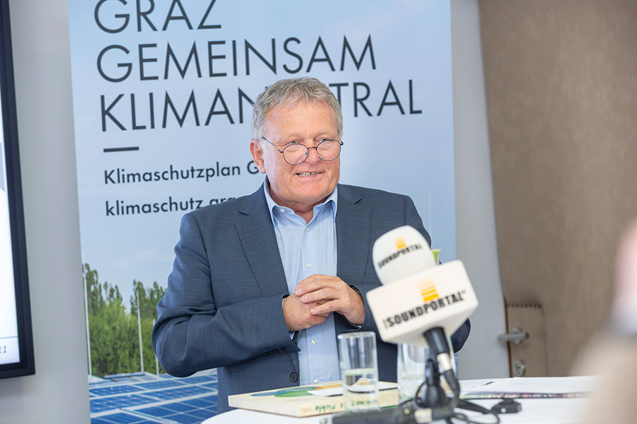 Wolfgang Malik, Vorstandsvorsitzender der Holding Graz