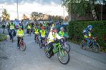 BiciBus zur Volksschule Jägergrund, Herbst 2022 Foto