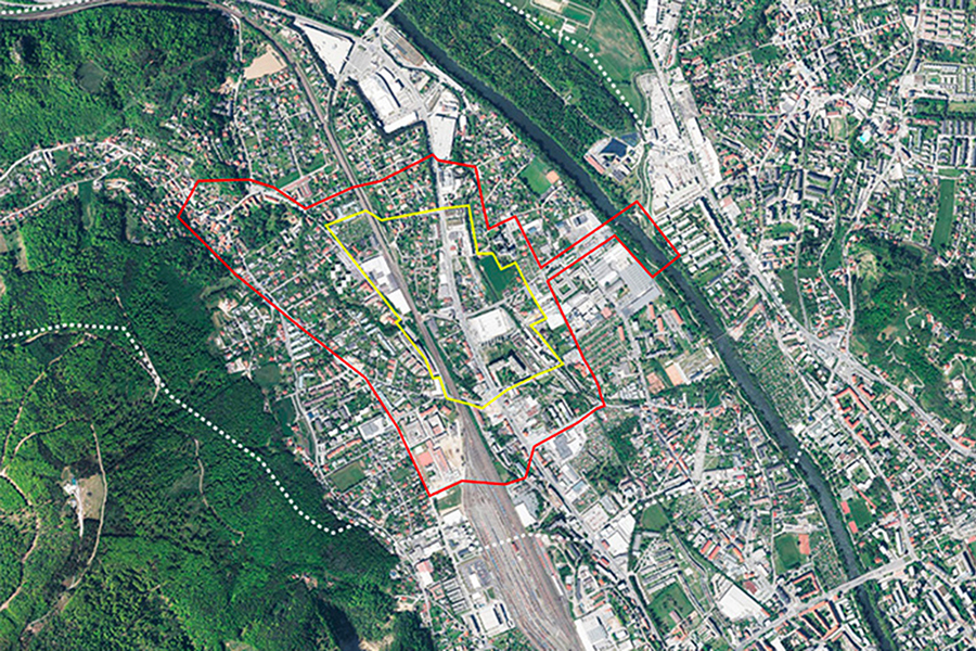 Guter Plan. Das Gebiet  rund um die Wiener Straße bzw. Gösting ist bereit für junge, urbane Planungsideen.