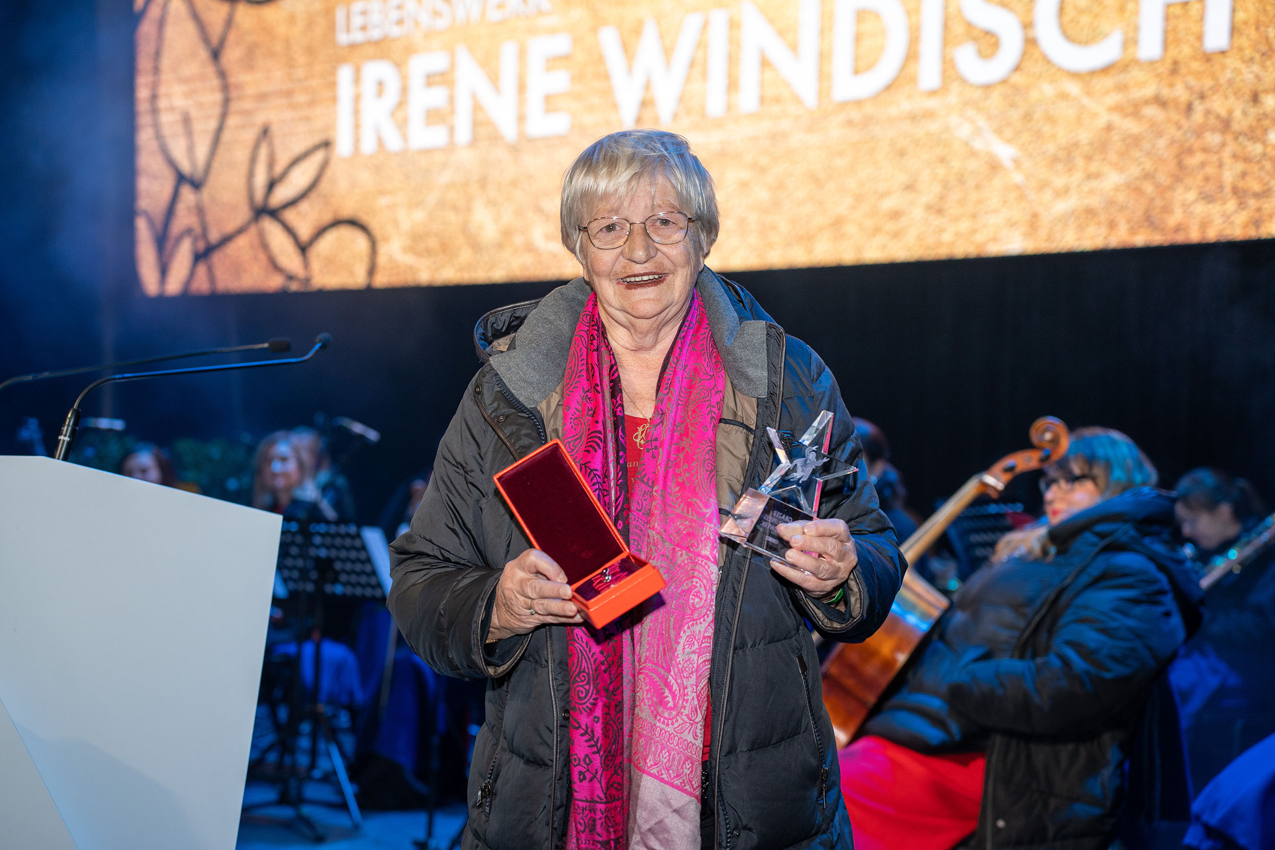 Irene Windisch wurde für ihr Lebenswerk geehrt.