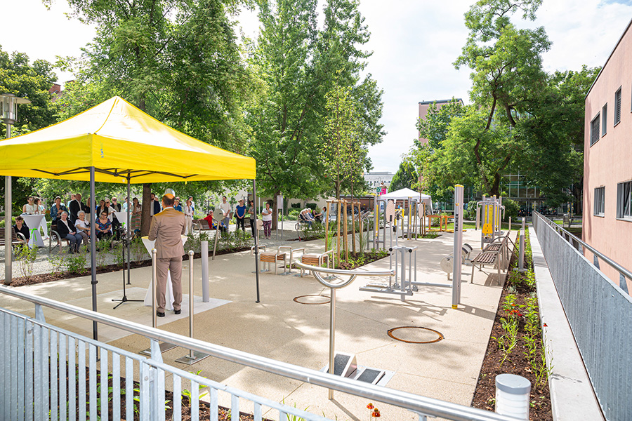 Eröffnung Therapiepark