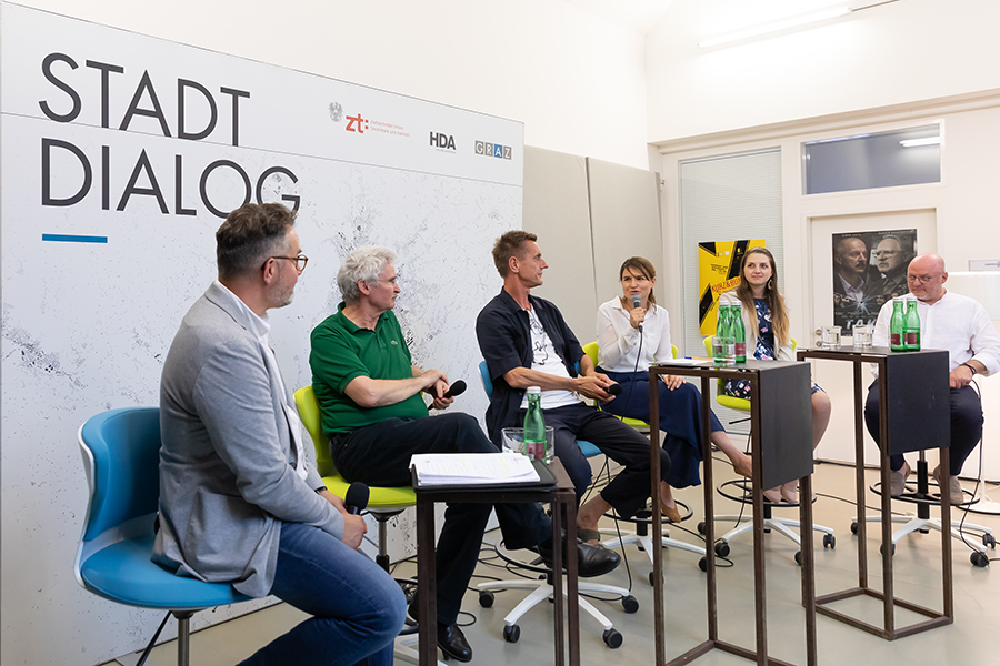 Beim fünften StadtDialog im HDA war Klimaschutz das beherrschende Thema.