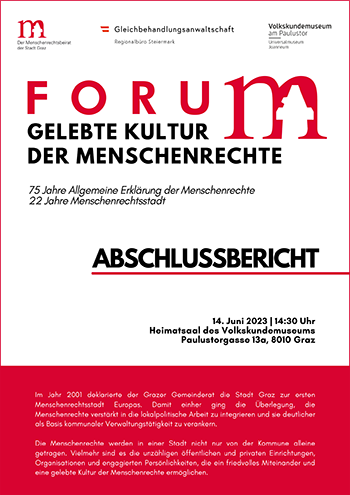 Abschlussbericht zu "Forum Gelebte Kultur (pdf) - Klicken Sie auf das Bild