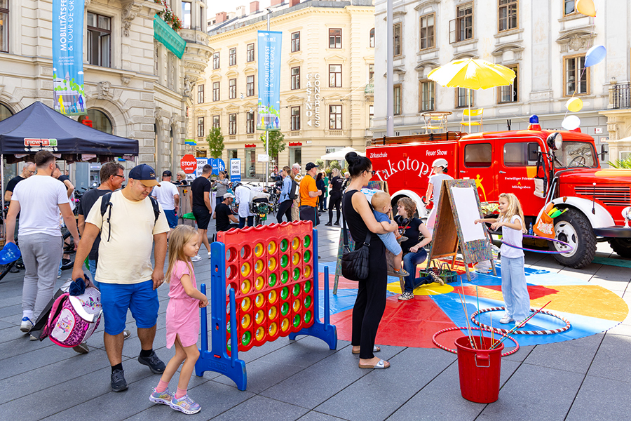 Beim Mobilitätsfest und der Tour de Graz ginbgs am Autofreien Tag rund.