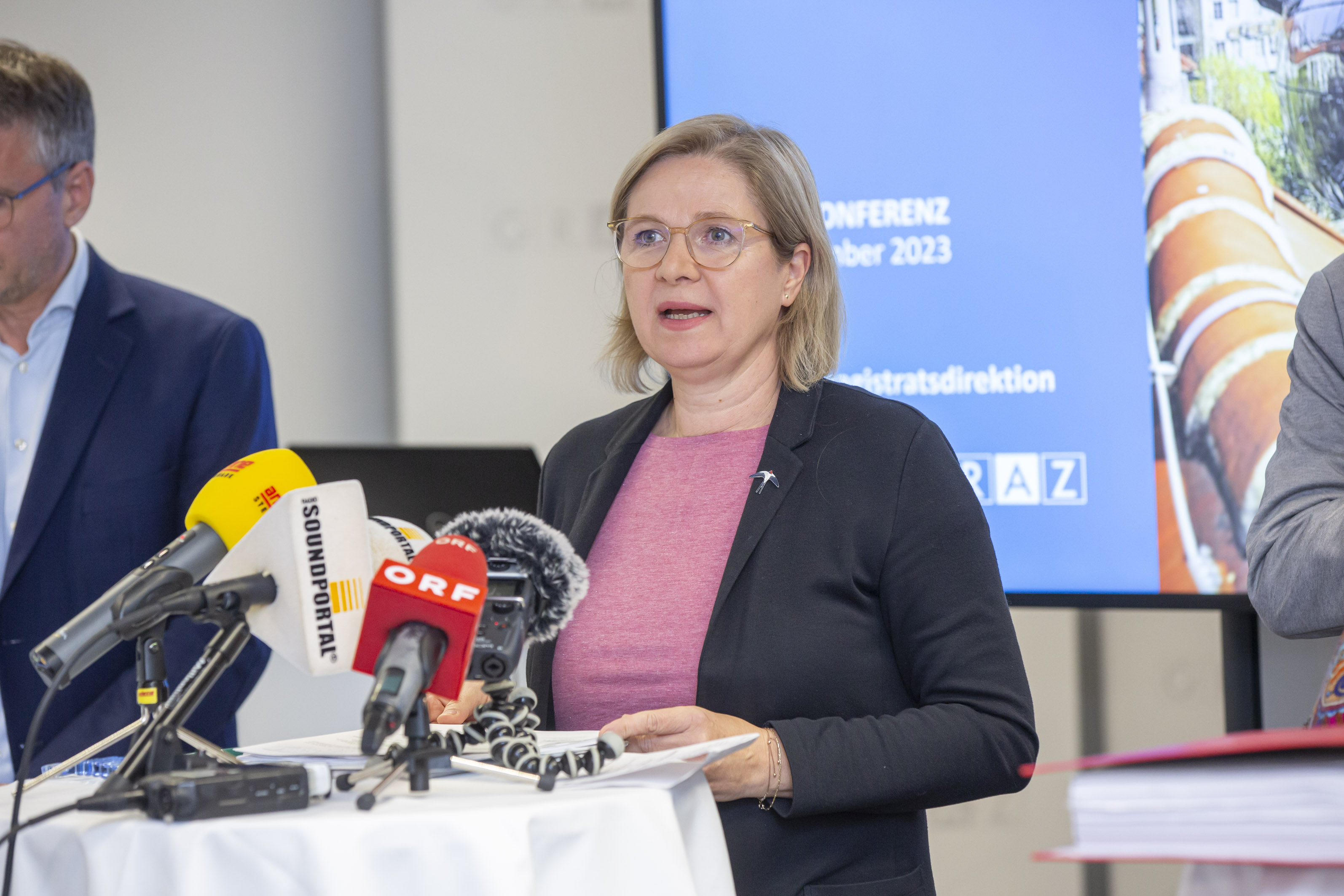 Pressekonferenz zum Thema "Kommunales Plus"