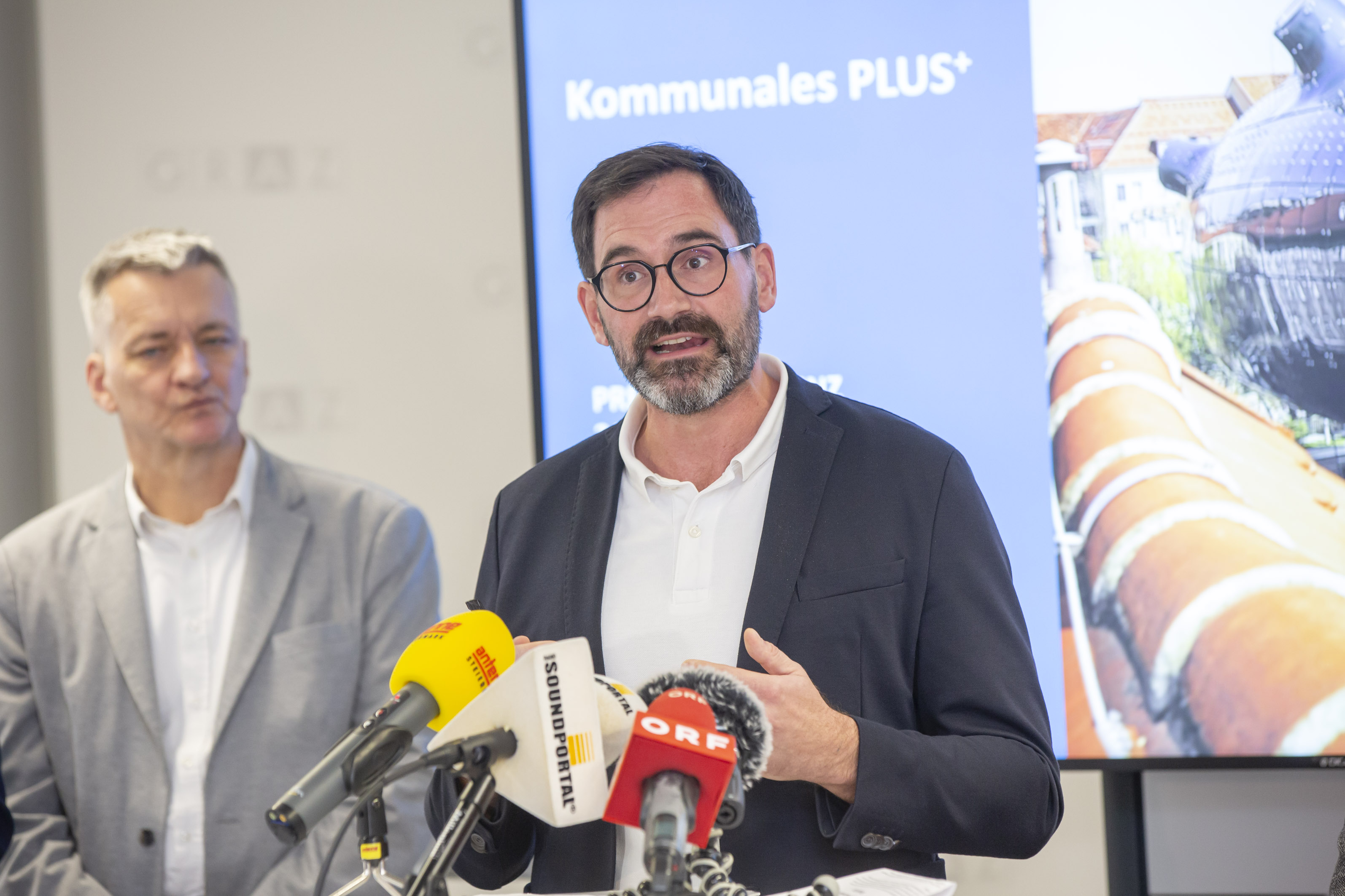 Pressekonferenz zum Thema "Kommunales Plus"