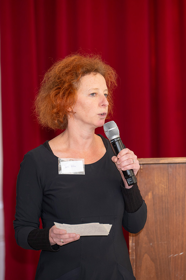 Vera Koller, AUGE/UG, moderierte die Enquete. © Stadt Graz/Fischer Vera Koller, AUGE/UG, moderierte die Enquete.