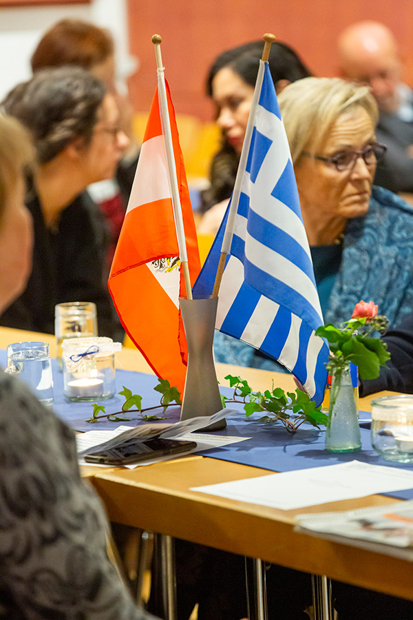 Die Österreichisch-Griechische Gesellschaft feierte ihr 40-jähriges Bestehen.