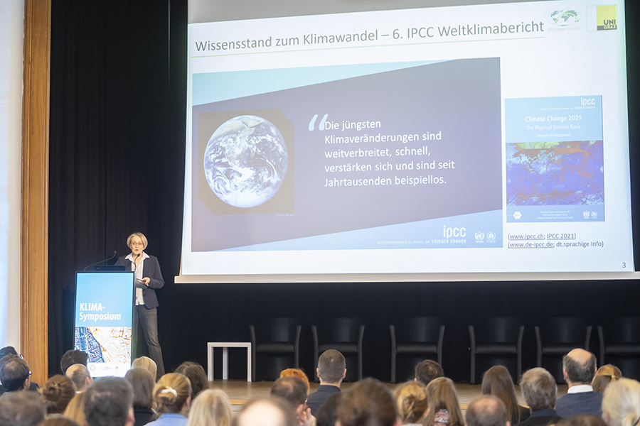 Keynote-Speakerin Andrea K. Steiner stellte vergangene und mögliche künftige Entwicklungen dar.