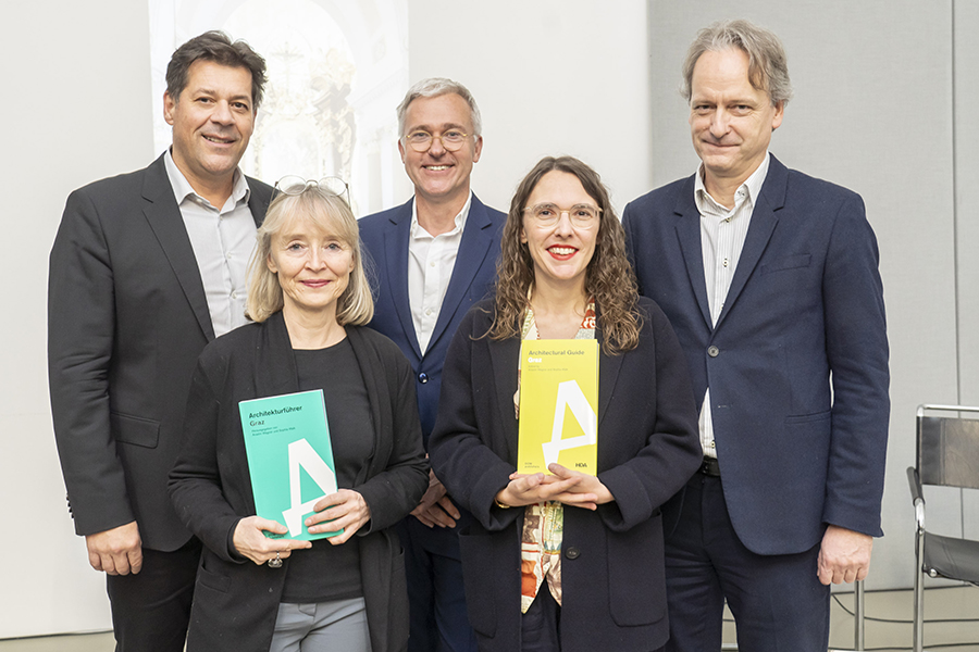 Präsentation des neuen Grazer Architekturführers im HDA.
