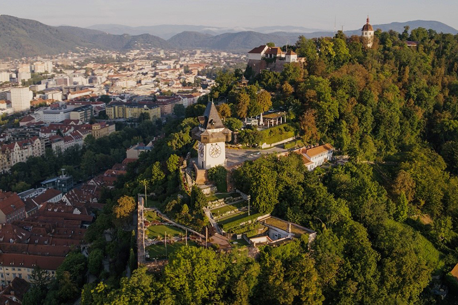 Im Bilde: UNESCO-Welterbestadt Graz