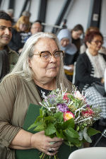 Elisabeth Hufnagl bekam den Preis für ihren lokalen Einsatz für Menschenrechte 